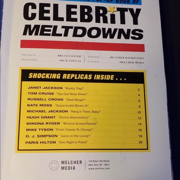 The Pop-Up Book of Celebrity Meltdowns - Picture 3 of 4